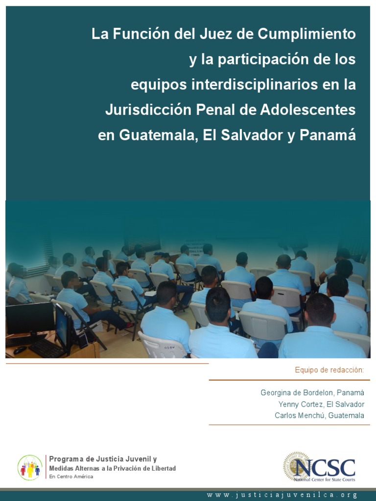 La Funcion Del Juez de Cumplimiento de Medidas | PDF | Derecho penal | Juez