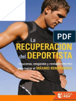 La Recuperacion Del Deportista