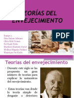 Teorías Del Envejecimiento