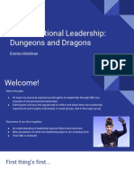 Unconventional Leadership - Dungeons and Dragons - Sli