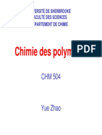 Chimie Des Polymères