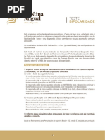 Escala de Auto-Avaliação de Hipomania - HCL-32 | PDF | Autoajuda