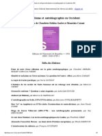 Actes Du Colloque Individualisme Et Autobiographie en Occident de 1979