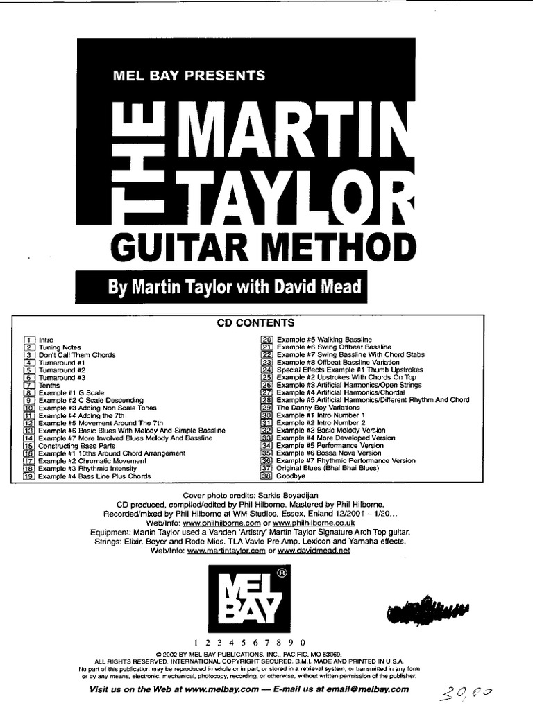 Martin Taylor Guitar Method PDF PDF