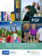 School Recess Planning