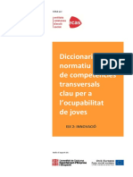 Diccionari Competencies Transversals ECAS1 PDF