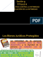 Sesión 9 de Los Delitos Contra La Intimidad Abogado