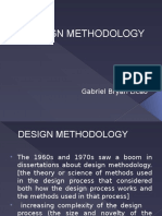 Design Methodology (PROFESSIONAL PRACTICE - ARCHITECTURE)