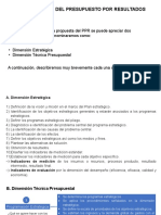 8 Dimensiones Del Presupueso Por Resultados