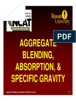 Aggregate Blending Absorption Specific Gravity