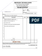 Samvrudhi Technologies: Revised Quotation 225