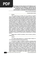 Resolução de Problemas Por Uma Professora de Química