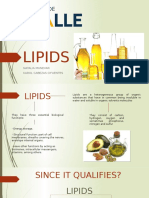 Lipids: Natalia Munevar Karol Cabezas Cifuentes