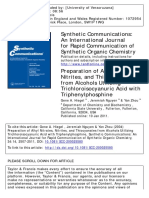 Artículo Obtención de Nitratos y Nitrocompuestos