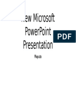 New Microsoft Powerpoint Presentation: Maputo
