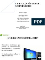 Historia de Los Computadores y Evolucion