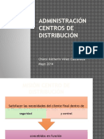 Administración centros distribución