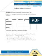 Analisis DOFA Sectores Economicos