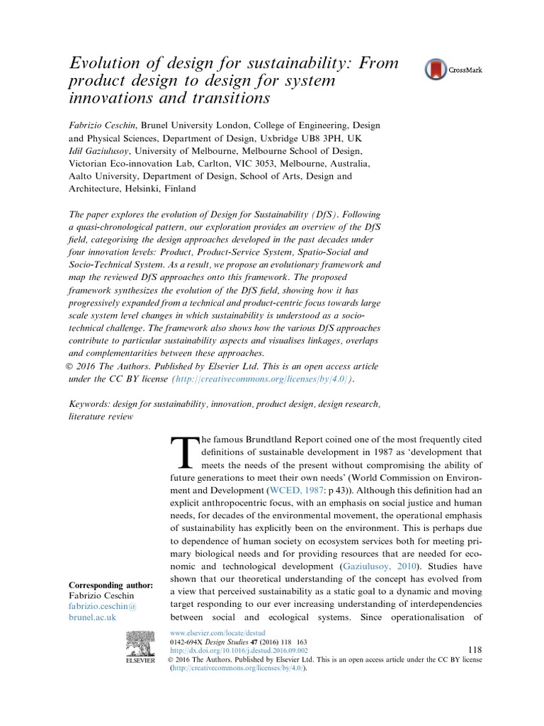 ECODESIGN | PDF | Sustainability | Poverty