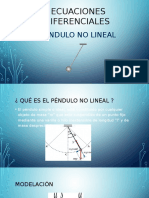 Pendulo No Lineal