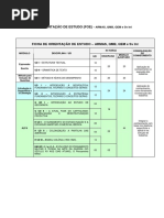 Ficha de Orientação de Estudo