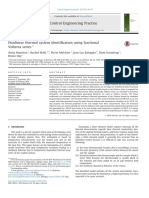 Nonlinear Thermal System Identification Using Fractional Volterra Series