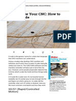 Get To Know Your CNC - How To Read G-Code