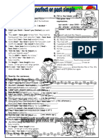 Underline Correct Tense and Fill Time Gaps