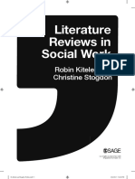 Literature Reviews in Social Work: Robin Kiteley and Christine Stogdon