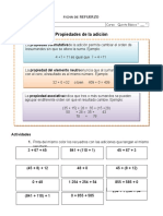 5º Propiedades de La Adición