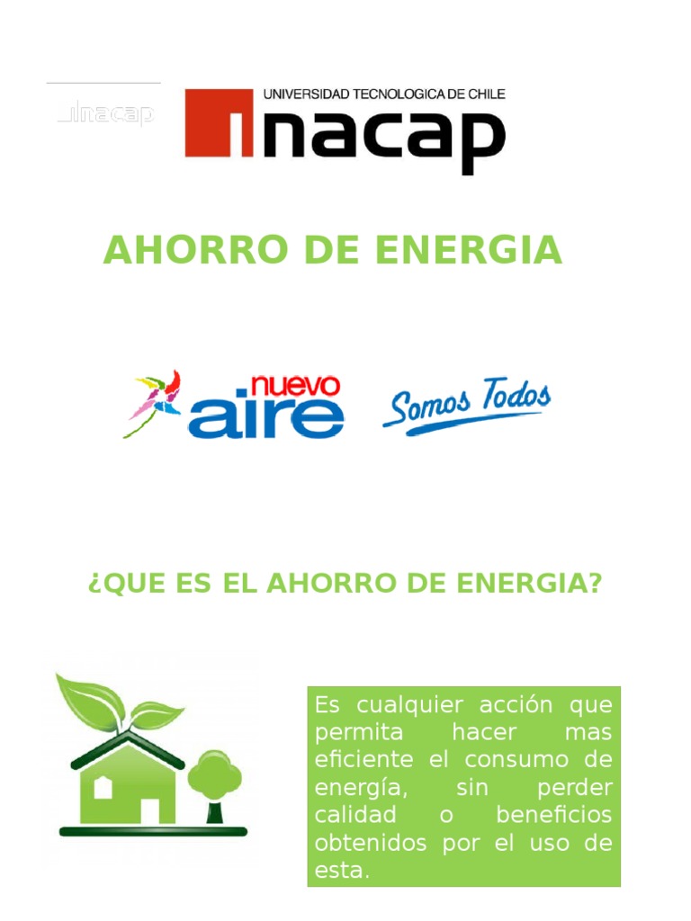 Estrategias para el Ahorro de Energía | PDF | Uso eficiente de energía ...