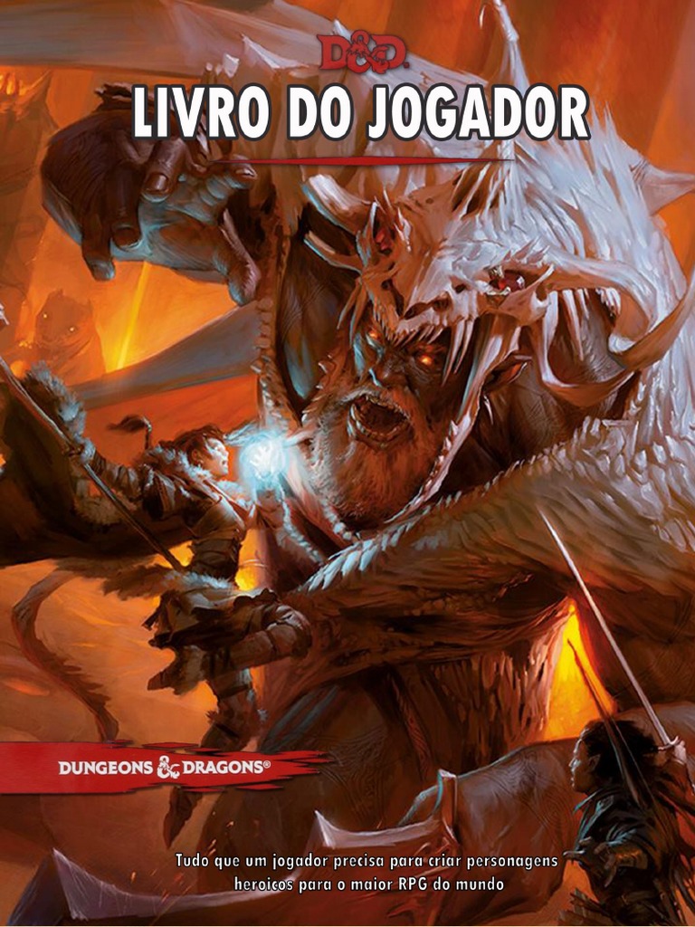 D&D 5E - Livro Do Jogador - Fundo Colorido