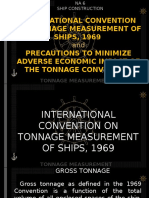 International Convention On Tonnage Measurement of SHIPS, 1969 Precautions To Minimize Adverse Economic Impact of The Tonnage Convention