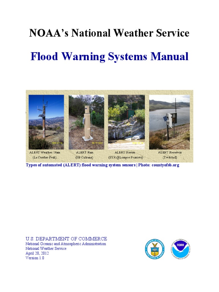 Flood Warning Systems Manual PDF National Weather Service Flood