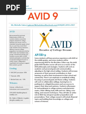 avid 9