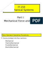 Mechanical Systems I
