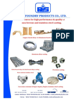 Pcs Foundry Products Co., LTD.: The Source For High Performance & Quality Non Ferrous and Stainless Steel Casting