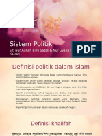 Sistem Kehidupan Dalam Islam