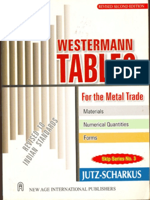 Westermann Tables New | PDF | Alloy | Steel