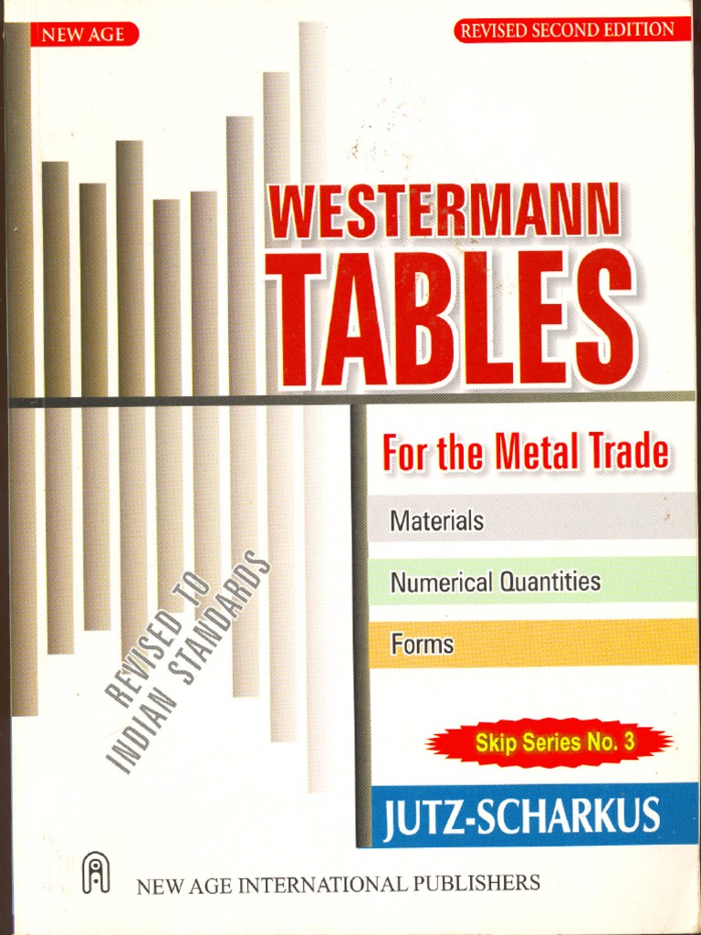 mimi  Westermann Tables New | PDF | Alloy | Steel
