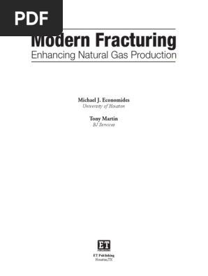 Modern Fracturing Cd Hydraulic Fracturing Fracture Mechanics