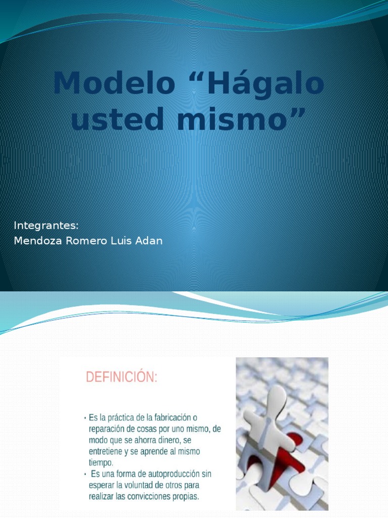 Modelo Hagalo Usted Mismo | PDF