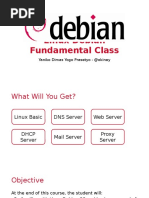 Linux Debian Fundamental Class