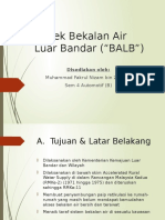 Projek Bekalan Air Luar Bandar 