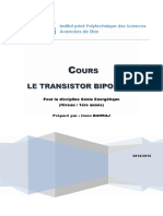 01 - Cours Sur Le Transistor Bipolaire PDF