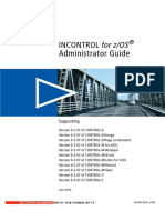 INCONTROL For ZOS Administrator Guide