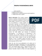 La Psicoterapia Dinamica Breve - ZARATE YUBIZA PDF
