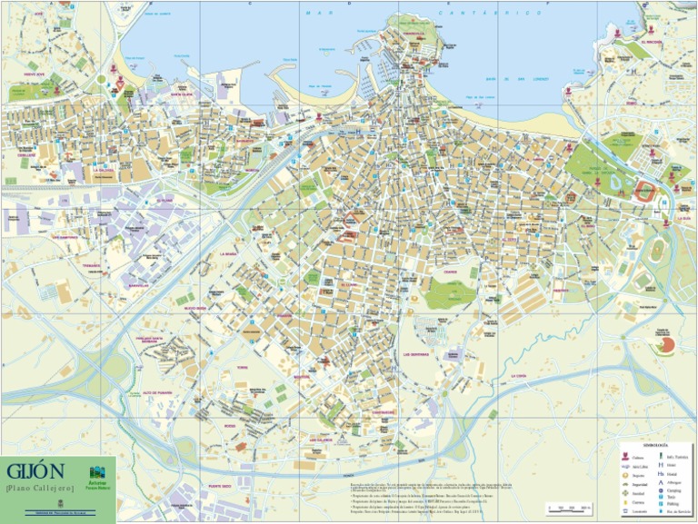 Callejero Gijon.pdf | Diseño de comunicación | Geografía