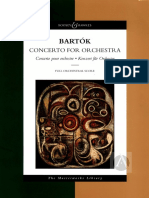 Bartok - Concerto For Orchestra (Full Score)