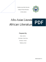 African Lit. Docu